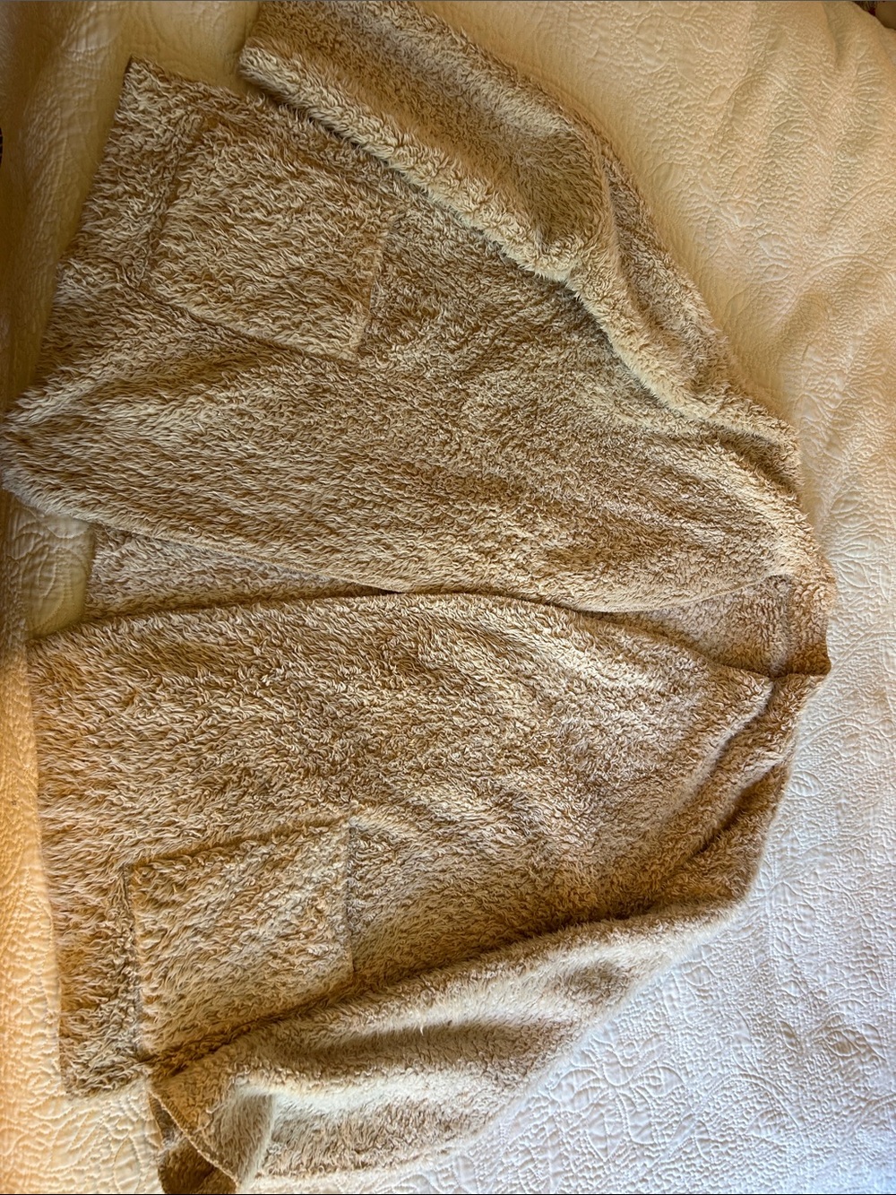 Teddy Jacket in Brown Like New